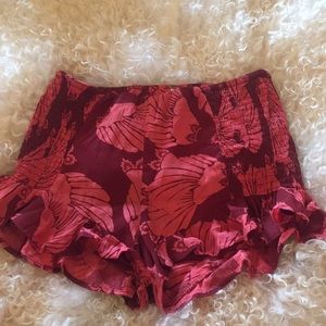 Ruffled shorts
